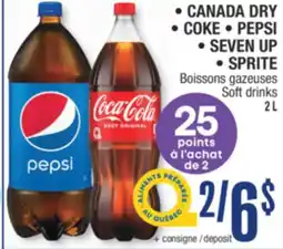 Jean Coutu CANADA DRY, COKE, PEPSI, SEVEN UP, SPRITE Soft drinks offer