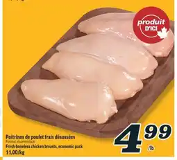 Marché Richelieu POITRINES DE POULET FRAIS DÉSOSSÉES | FRESH BONELESS CHICKEN BREASTS offer