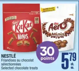 Jean Coutu NESTLÉ Selected chocolate treats offer