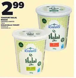 Provigo YOGOURT HALAL KHAAS, 750 G offer