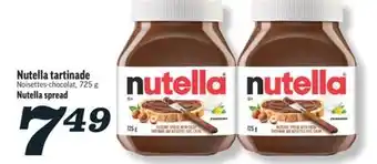 Marché Richelieu NUTELLA TARTINADE | NUTELLA SPREAD offer