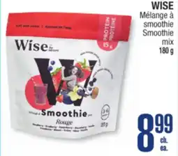 Jean Coutu WISE Smoothie mix offer