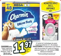 Jean Coutu CHARMIN Ultra Bathroom tissue offer