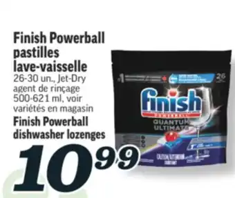 Marché Richelieu FINISH POWERBALL PASTILLES LAVE-VAISSELLE | FINISH POWERBALL DISHWASHER LOZENGES offer