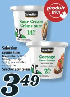 Marché Richelieu SELECTION CRÈME SURE | SELECTION SOUR CREAM offer