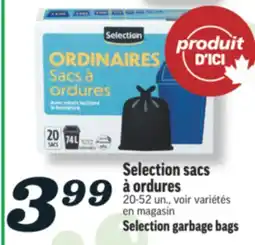 Marché Richelieu SELECTION SACS À ORDURES | SELECTION GARBAGE BAGS offer