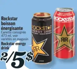 Marché Richelieu Rockstar energy drink | Rockstar boisson énergisante offer