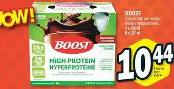 Jean Coutu BOOST Meal replacements offer