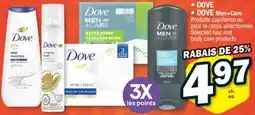 Jean Coutu DOVE, DOVE Men+Care Selected hair and body care products offer