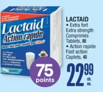 Jean Coutu LACTAID Selected products offer