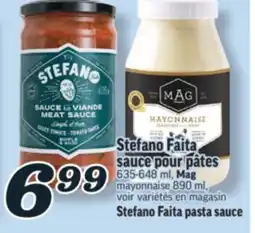 Marché Richelieu STEFANO FAITA SAUCE POUR PÂTES | STEFANO FAITA PASTA SAUCE offer