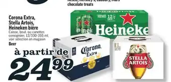 Marché Richelieu CORONA EXTRA, STELLA ARTOIS, HEINEKEN BIÈRE | BEER offer