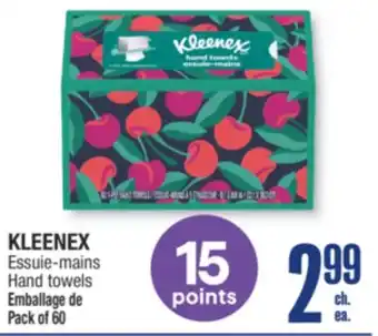 Jean Coutu KLEENEX Hand towels offer