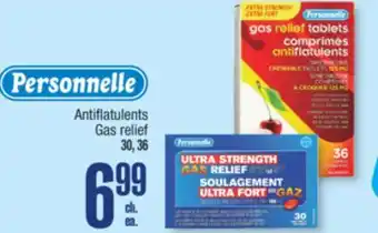 Jean Coutu PERSONNELLE Gas relief offer