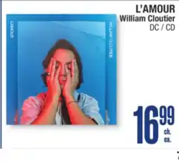 Jean Coutu L'AMOUR William Cloutier DC/CD offer