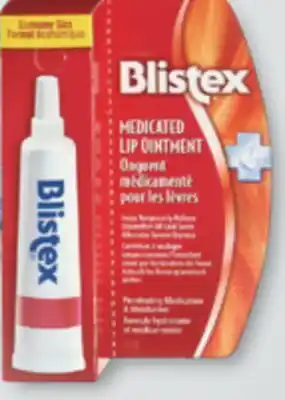 Familiprix Blistex Blistex medicated lip ointment 11g offer