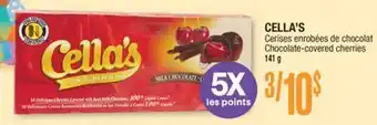 Jean Coutu CELLA'S Chocolate-covered cherries offer