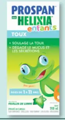 Jean Coutu PROSPAN par Helixia Cough and cold offer