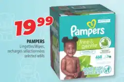 Familiprix PAMPERS Wipes, recharges selected refills offer