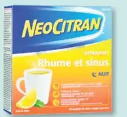 Jean Coutu NEOCITRAN Assorted pouches offer