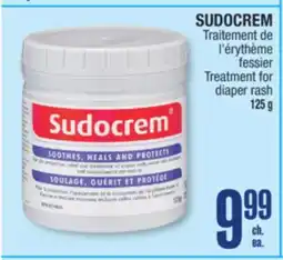 Jean Coutu SUDOCREM Treatment for diaper rash offer