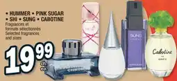 Jean Coutu HUMMER, PINK SUGAR, SHI, SUNG, CABOTINE Selected fragrances and sizes offer