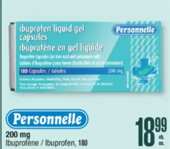 Jean Coutu PERSONNELLE 200 mg Ibuprofen offer