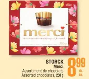 Jean Coutu STORCK Merci Assorted chocolates offer