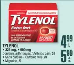 Jean Coutu TYLENOL Selected products offer