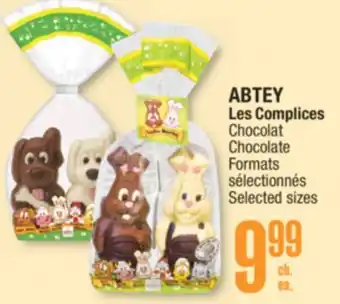 Jean Coutu ABTEY Les Complices Chocolat offer