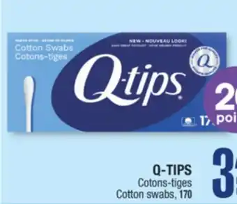 Jean Coutu Q-TIPS Cotton swabs offer