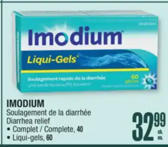 Jean Coutu IMODIUM Diarrhea relief offer