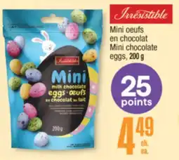 Jean Coutu Irresistible Mini chocolate eggs offer