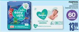 Jean Coutu PAMPERS Selected products offer