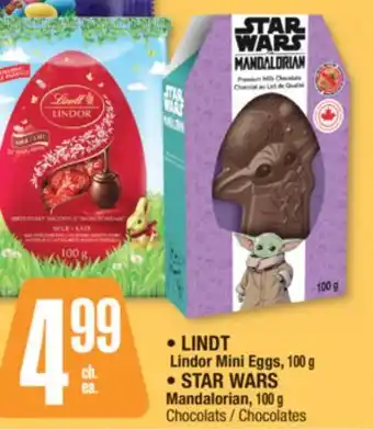 Jean Coutu LINDT, STAR WARS Chocolates offer