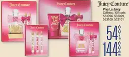 Jean Coutu JUICY COUTURE Viva La Juicy Gift sets offer