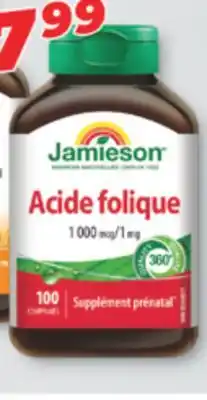 Familiprix Jamieson Folic Acid tablets 100un offer