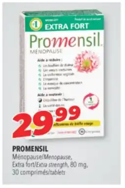 Familiprix PROMENSIL Menopause, Extra fort Extra strength, 80 mg, 30 tablets offer