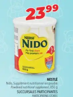 Familiprix NESTLÉ Powdered nutritional supplement, 850 g offer