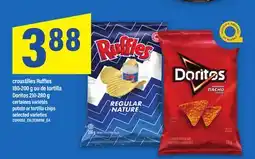 Maxi CROUSTILLES RUFFLES 180-200 G OU DE TORTILLA DORITOS 210-280 G | POTATO OR TORTILLA CHIPS offer