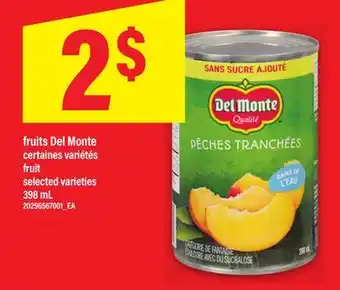 Maxi FRUITS DEL MONTE | FRUIT, 398 mL offer