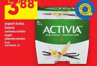 Maxi YOGOURT ACTIVIA DANONE | YOGURT, 8 un offer