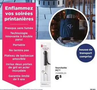 Provigo FOURCHETTE PC offer