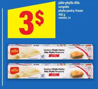 Maxi PÂTE PHYLLO ALFA, 450 g offer