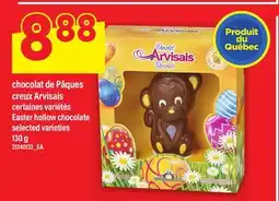 Maxi CHOCOLAT DE PÂQUES CREUX ARVISAIS | EASTER HOLLOW CHOCOLATE, 130 g offer