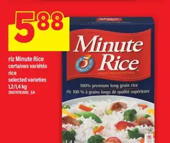 Maxi RIZ MINUTE RICE | RICE, 1,2/1,4 kg offer