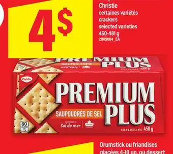 Maxi CRAQUELINS PREMIUM PLUS CHRISTIE | CRACKERS, 450-481 G offer