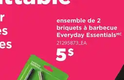 Provigo ENSEMBLE DE 2 BRIQUETS À BARBECUE EVERYDAY ESSENTIALS offer