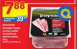 Maxi CHARCUTERIES TRANCHÉES PAYSAN | SLICED DELI MEAT, 400 G offer