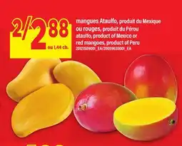 Maxi MANGUES ATAULFO OU ROUGES | ATAULFO OR RED MANGOES offer